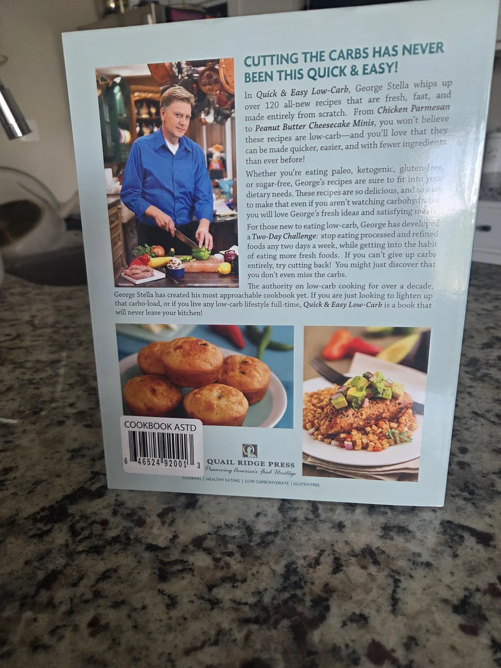Low-Carb Cookbook by George Stella